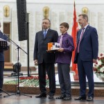 Иван Поданев из Губкина Белгородской области получил приз за первое место