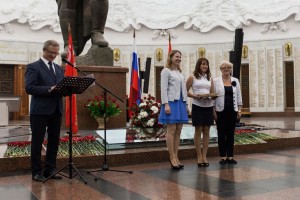 награждение победителей Всероссийского конкурса "Семейные фотохроники Великих войн России"