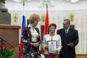 награждение победителей Всероссийского конкурса "Семейные фотохроники Великих войн России"