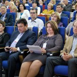 участники Культурного форума регионов России на пленарном заседании (25 сентября 2015 года, Общественная палата России).