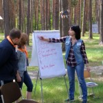 Слет для студентов "Юный гражданин может многое" в детском оздоровительном лагере "Новокемп"