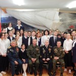 Ученики школы №449 Пушкинского района Санкт-Петербурга встретились с профессиональными военными, участниками миротворческой миссии и боевых действий